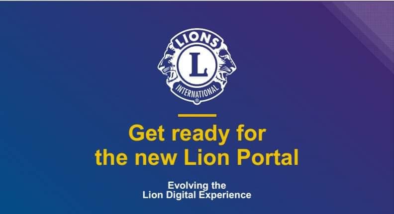 Evolving the Lion Digital Experience (decorative image with Lions logo).